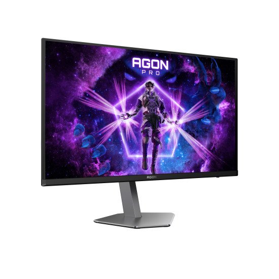 AOC AGON PRO AG276QZD2 écran PC 67,8 cm (26.7") 2560 x 1440 pixels Quad HD QDOLED Gris