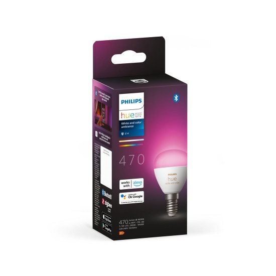 Philips Hue White and Color ambiance Sphérique - Ampoule connectée E14