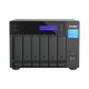 QNAP TVS-h674T-i5-32G NAS Tower Intel® Core™ i5 i5-12400 32 Go DDR4 0 To HDD QuTS hero Noir