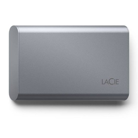 LaCie Mobile SSD Secure Technologie Thunderbolt 2 To USB Type-C 3.2 Gen 2 (3.1 Gen 2) Gris