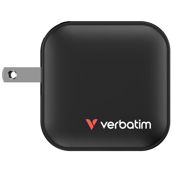 Verbatim Mini GaN Charger 70W Universel Noir Secteur Charge rapide Intérieure