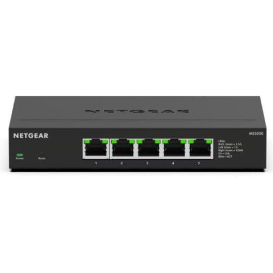 NETGEAR MS305E Non-géré 2.5G Ethernet (100/1000/2500) Noir