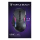 Turtle Beach Kone II Air - Souris gaming RGB ergonomique sans fil, batterie 350 h, capteur optique 26 000 DPI, interrupteurs optiques 100 M de clics, 21 entrées personnalisables, molette 4D Free-Spin - Noir cendre