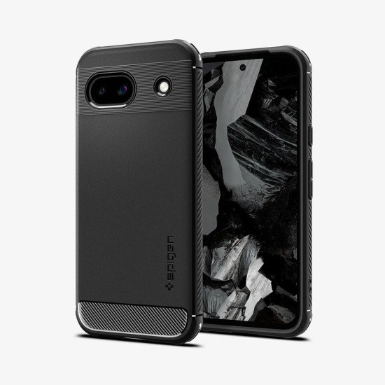 Spigen Rugged Armor coque de protection pour téléphones portables 15,5 cm (6.1") Housse Noir