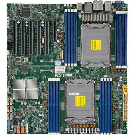 Supermicro MBD-X12DAI-N6-B carte mère Intel C621A LGA 4189 ATX étendu