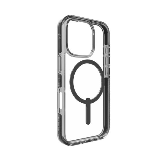 ZAGG Santa Cruz Snap coque de protection pour téléphones portables 16 cm (6.3") Housse Noir, Transparent