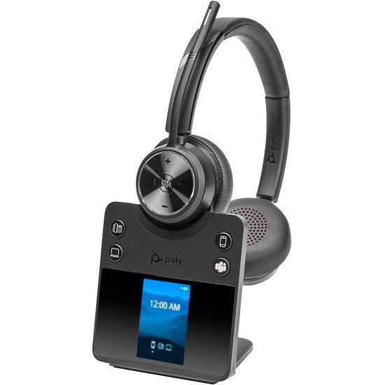 POLY Micro-casque Savi 7420 Office stéréo DECT 1 880-1 900 MHz certifié Microsoft Teams