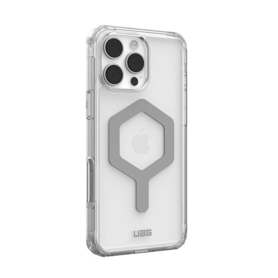 Urban Armor Gear Plyo coque de protection pour téléphones portables 17,5 cm (6.9") Housse Argent, Transparent