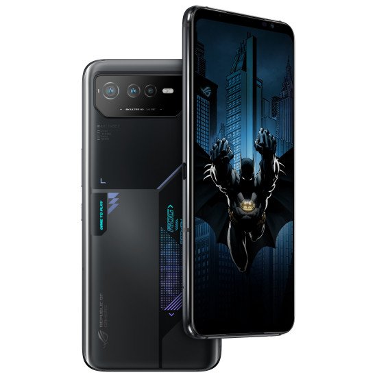 ASUS ROG Phone 6 BATMAN Edition 17,2 cm (6.78") Double SIM Android 12 5G USB Type-C 12 Go 256 Go 6000 mAh Noir