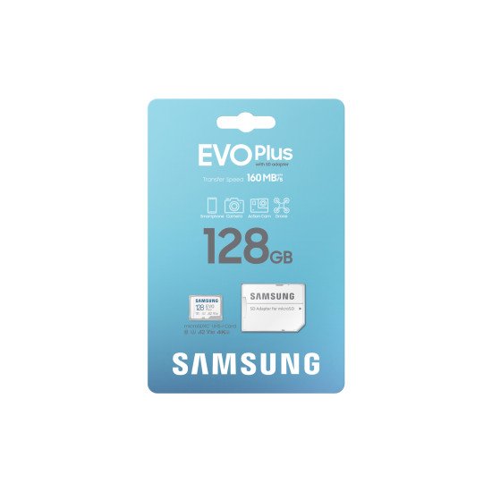 Samsung Carte MicroSD EVO Plus (2024) 128 Go