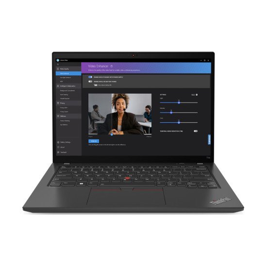 Lenovo ThinkPad T14 Ordinateur portable 35,6 cm (14") WUXGA Intel® Core™ i7 i7-1355U 16 Go DDR5-SDRAM 512 Go SSD Wi-Fi 6E (802.11ax) Windows 11 Pro Noir