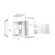 be quiet! Light Base 600 DX White Midi Tower Blanc