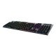 Logitech G G915 X LIGHTSPEED clavier Jouer USB + RF Wireless + Bluetooth QWERTY Anglais britannique Noir