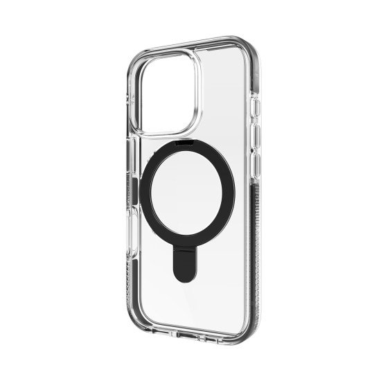 ZAGG Santa Cruz Snap coque de protection pour téléphones portables 16 cm (6.3") Housse Noir, Transparent