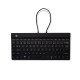 R-Go Tools Clavier ergonomique R-Go Split Break avec logiciel de pause, clavier ergonomique divisé, AZERTY (FR), bluetooth, noir