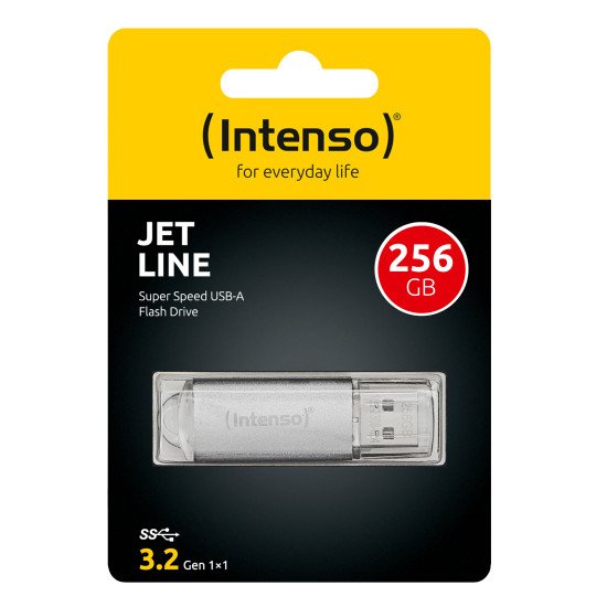 Intenso MEMORY DRIVE FLASH USB3.2/256GB 3541492 lecteur USB flash 256 Go USB Type-A 3.2 Gen 1 (3.1 Gen 1) Argent