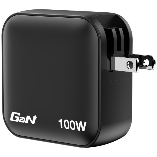 Verbatim Mini GaN Charger 100W Universel Noir Secteur Charge rapide Intérieure