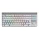 Logitech G G515 clavier Jouer USB + RF Wireless + Bluetooth QWERTY Danois, Finlandais, Norvégien, Suédois Blanc