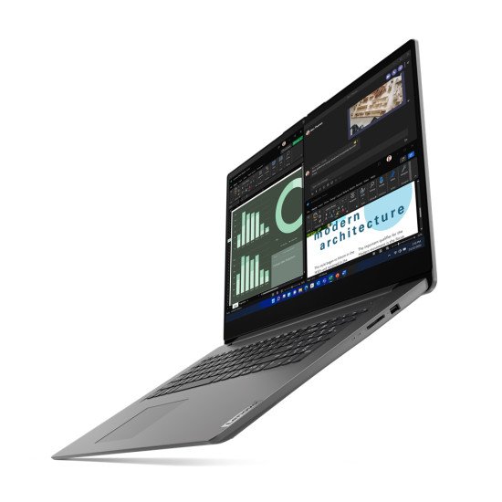 Lenovo V17 G4 IRU Intel® Core™ i5 i5-13420H Ordinateur portable 43,9 cm (17.3") Full HD 16 Go DDR4-SDRAM 512 Go SSD Wi-Fi 6 (802.11ax) Windows 11 Pro Gris