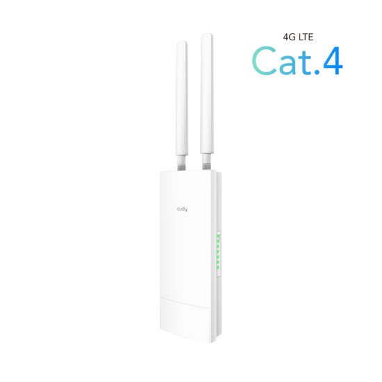 Cudy LT400 routeur sans fil Fast Ethernet Monobande (2,4 GHz) 4G Blanc