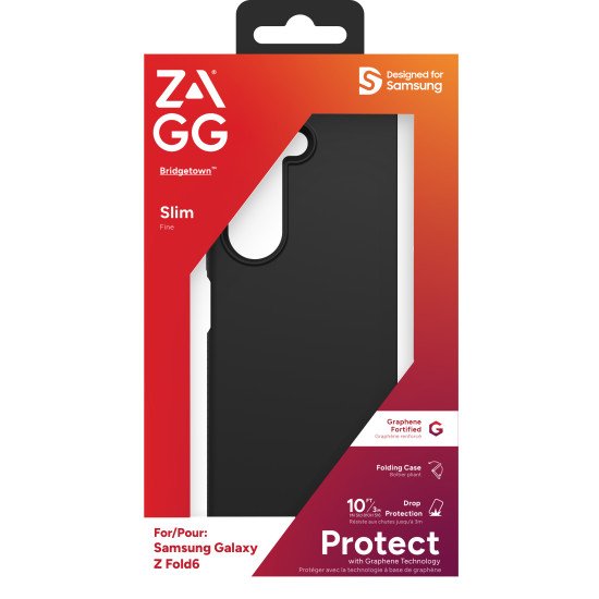 ZAGG Bridgetown coque de protection pour téléphones portables 19,3 cm (7.6") Housse Noir