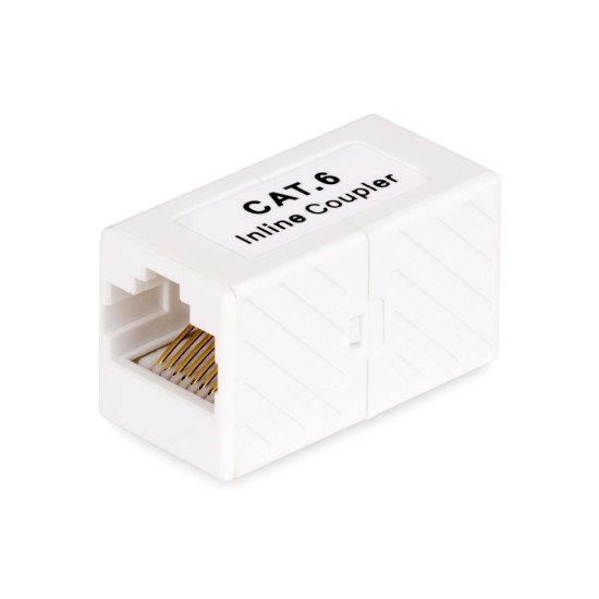 StarTech.com Pack de 5 Coupleurs RJ45, Connecteur Cat6 en Ligne, Adaptateur T568B Femelle à Femelle (F/F) - Raccord/Connecteur RJ45 - Extension de Câble Ethernet non Blindé