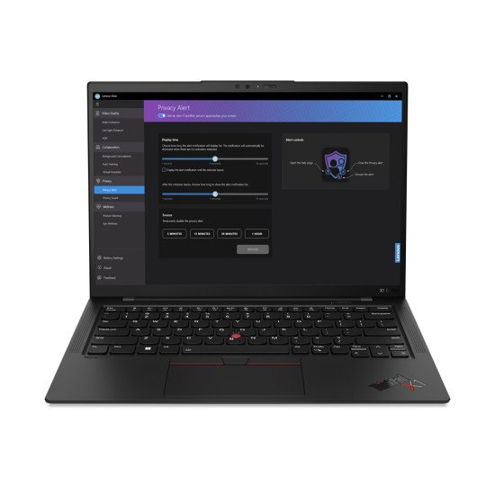 Lenovo ThinkPad X1 Carbon i7-1355U Ordinateur portable 35,6 cm (14") WUXGA Intel® Core™ i7 16 Go LPDDR5-SDRAM 512 Go SSD Wi-Fi 6E (802.11ax) Windows 11 Pro Noir