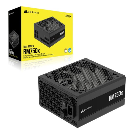 Corsair RM750x unité d'alimentation d'énergie 750 W 24-pin ATX ATX Noir