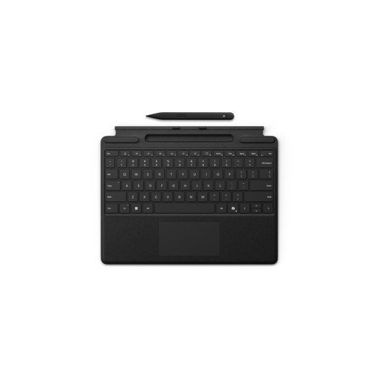 Microsoft Surface Pro Keyboard with Slim Pen for Business QWERTZ Allemand Microsoft Cover port Noir