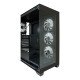 LC-Power LC-715B-ON unité centrale Midi Tower Noir