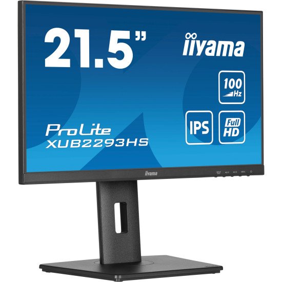 iiyama ProLite XUB2293HS-B6 écran PC 54,6 cm (21.5") 1920 x 1080 pixels Full HD LED Noir