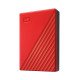 Western Digital My Passport WDBR9S0060BRD-WESN disque dur externe 6 To 2.5" Micro-USB B 3.2 Gen 1 (3.1 Gen 1) Rouge