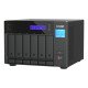 QNAP TVS-h674T-i5-32G NAS Tower Intel® Core™ i5 i5-12400 32 Go DDR4 0 To HDD QuTS hero Noir