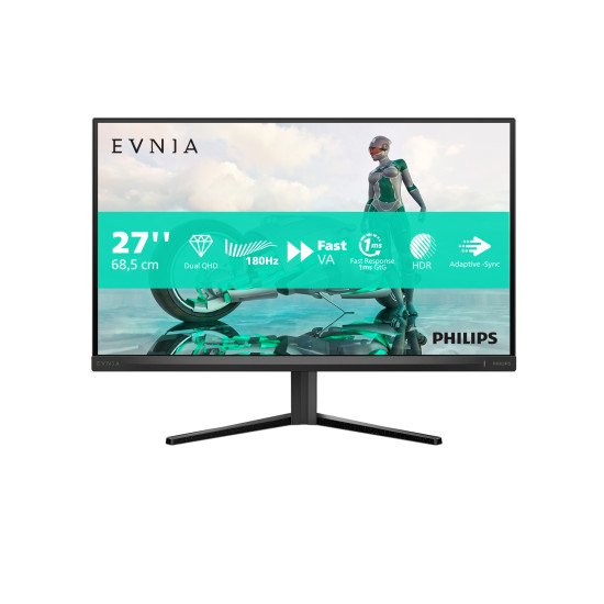 Philips Evnia 27M2N3500NL/00 LED display 68,6 cm (27") 2560 x 1440 pixels Quad HD LCD Gris