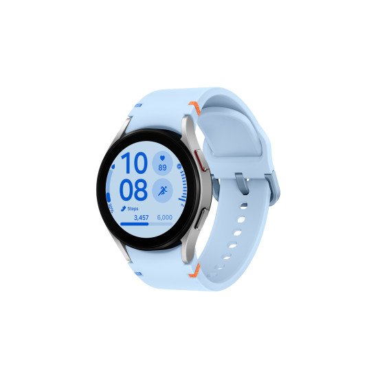 Samsung Galaxy Watch FE 3,05 cm (1.2") AMOLED 40 mm Numérique 396 x 396 pixels Écran tactile Argent Wifi GPS (satellite)