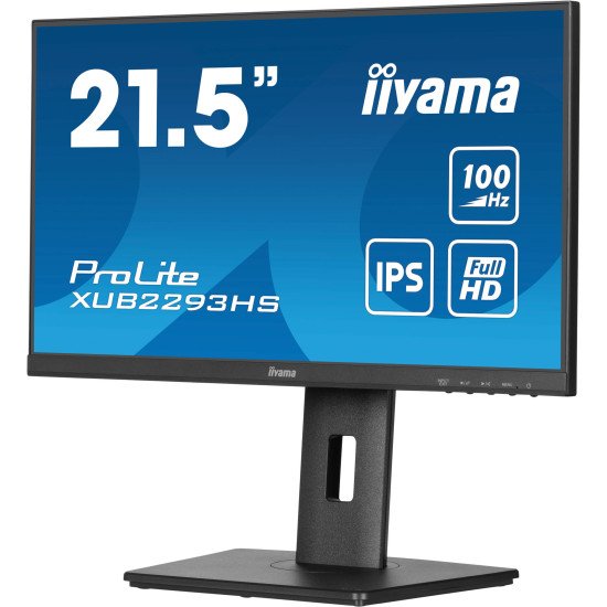 iiyama ProLite XUB2293HS-B6 écran PC 54,6 cm (21.5") 1920 x 1080 pixels Full HD LED Noir