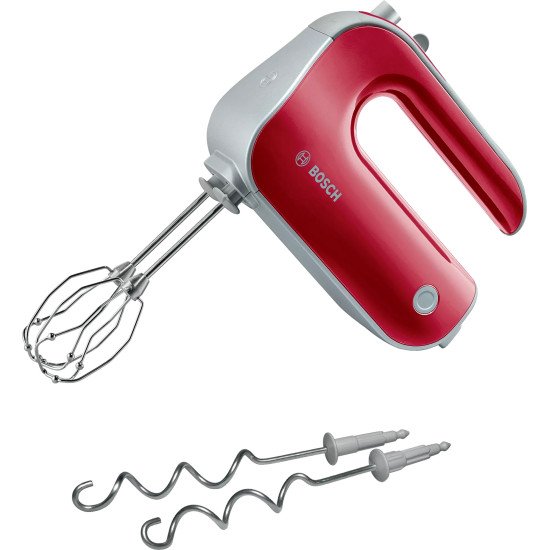 Bosch MFQ40303 mixeur Batteur à main 500 W Rouge, Argent