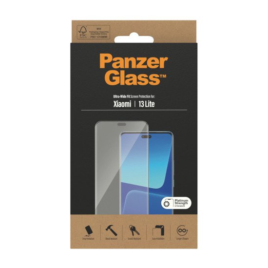 PanzerGlass PG Xiaomi Redmi 13 Lite Protection d'écran transparent 1 pièce(s)