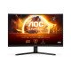 AOC G4 CQ32G4VE écran PC 81,3 cm (32") 2560 x 1440 pixels Quad HD LCD Noir, Gris