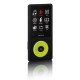 Lenco Xemio-860GN Lecteur MP3 8 Go Noir, Citron vert