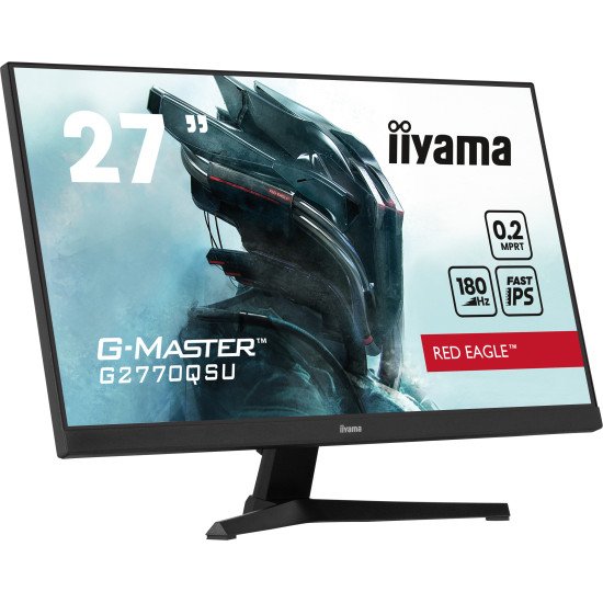 iiyama G-MASTER G2770QSU-B6 écran PC 68,6 cm (27") 2560 x 1440 pixels Wide Quad HD LED Noir