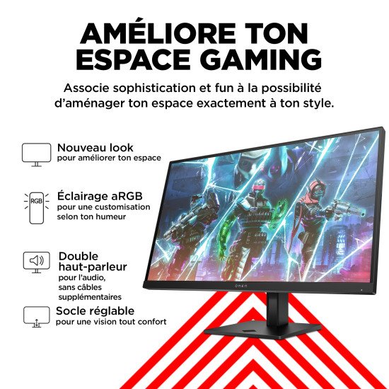 OMEN by HP Écran gamer FHD 240 Hz OMEN 27 pouces - OMEN 27s