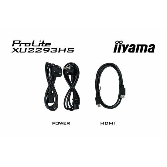 iiyama ProLite XU2293HS-B6 écran PC 54,6 cm (21.5") 1920 x 1080 pixels Full HD LED Noir