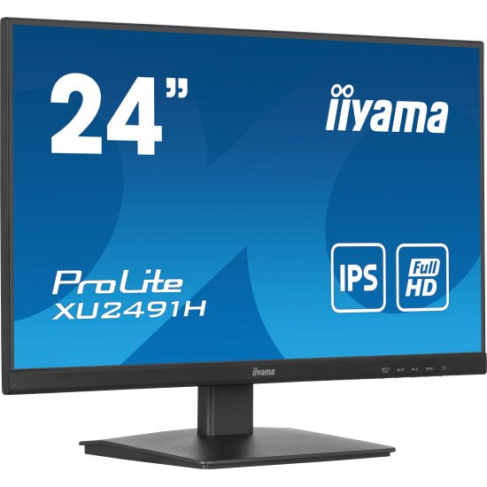 iiyama ProLite XU2491H-B1 écran PC 60,5 cm (23.8") 1920 x 1080 pixels Full HD LED Noir