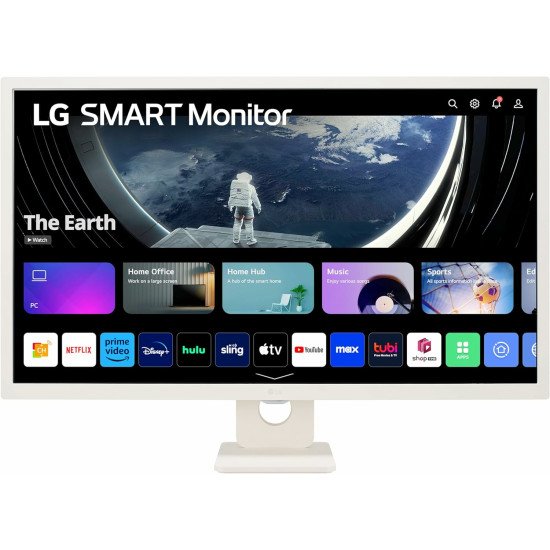 LG Smart 32SR50F-W.AEU écran PC 80 cm (31.5") 1920 x 1080 pixels Full HD LED Blanc