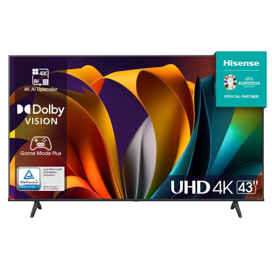 Hisense 43A6N TV 109,2 cm (43") 4K Ultra HD Smart TV Wifi Noir