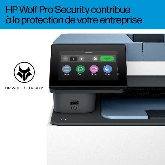 HP Color LaserJet Pro Imprimante multifonction 3302fdn, Couleur, Imprimante pour Petites/moyennes entreprises, Impression, copie, scan, fax, Imprimer depuis un téléphone ou une tablette; Chargeur automatique de documents; Impression recto-verso; Numérisat