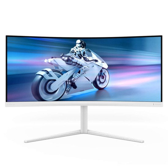 Philips 34M2C5501A/00 écran PC 86,4 cm (34") 3440 x 1440 pixels Wide Quad HD LCD Blanc