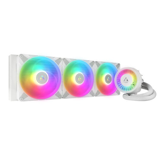 ARCTIC Liquid Freezer III 420 A-RGB Processeur Refroidisseur de liquide tout-en-un 14 cm Blanc 1 pièce(s)