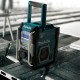 Makita MR004G Radio portable Chantier Analogique et numérique Noir, Vert